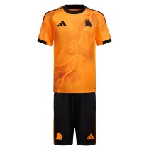 Kids AS Roma 25/26 Away Jersey and Short Kit