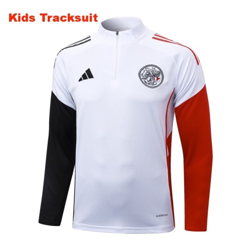 Kids Ajax 25/26 Half-Zip Training Sweatshirt and Pants Set E25125