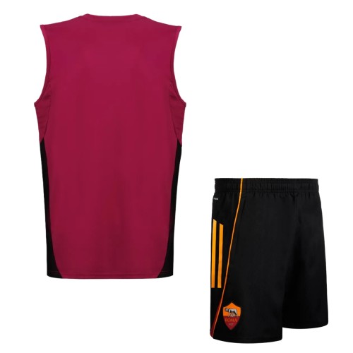 Thai Version AS Roma 25/26 Sleeveless Training Kit
