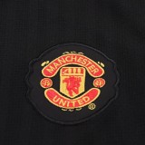 Kids MUFC 2007/2008 Away Long Sleeve Retro Kit