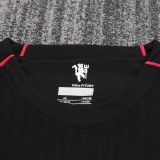 Kids MUFC 2007/2008 Away Long Sleeve Retro Kit