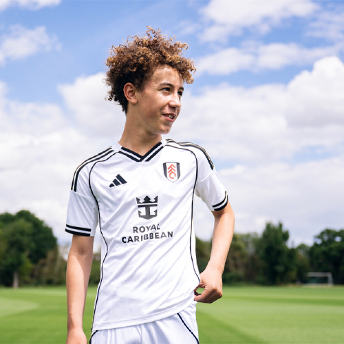 US$ 16.99 - Kids Fulham FC 25/26 Home Jersey and Short Kit - m