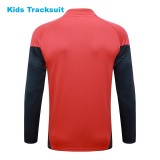 Kids Bayern Munich 25/26 Half-Zip Training Sweatshirt and Pants Set E25120
