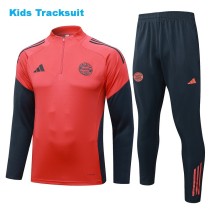 Kids Bayern Munich 25/26 Half-Zip Training Sweatshirt and Pants Set E25120