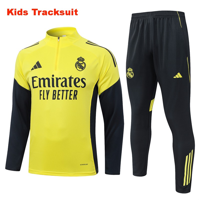 US$ 44.00 - Kids Real Madrid 25/26 Half-Zip Training Sweatshirt