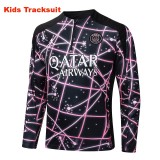 Kids PSG 25/26 Half-Zip Training Sweatshirt and Pants Set E25121 - PM