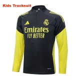 Kids Real Madrid 25/26 Half-Zip Training Sweatshirt and Pants Set E25119