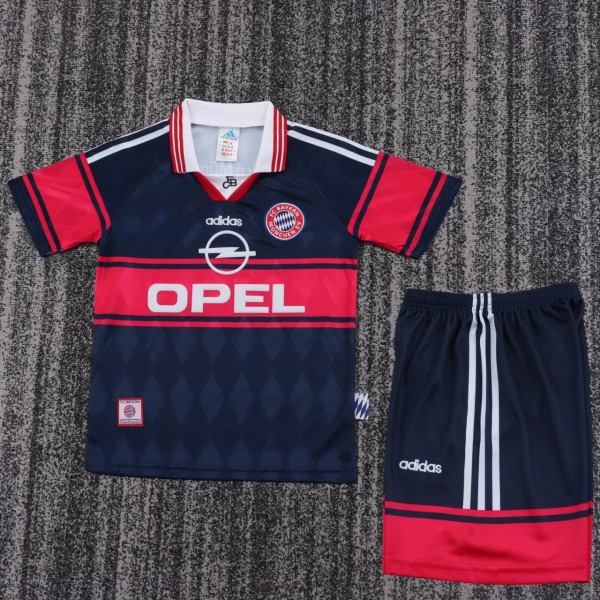 Kids Bayern Munich 1997/1999 Home Retro Kit