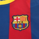 Kids Barcelona 2010/2011 Home Retro Long Sleeve Kit