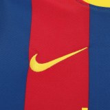 Kids Barcelona 2010/2011 Home Retro Long Sleeve Kit