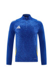 Men's 2025 Half-Zip Training Top and Pants Set AB08 - 1