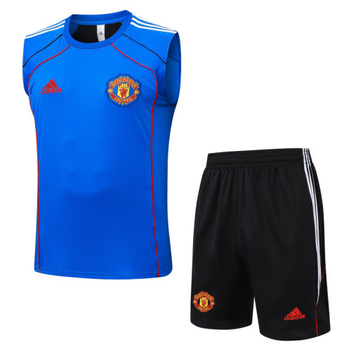 MUFC 25/26 Retro Sleeveless Jersey and Shorts Set D25170