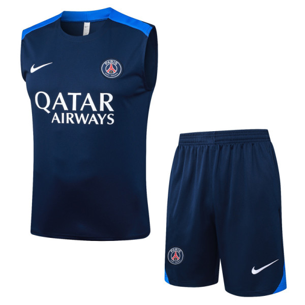 PSG 25/26 Sleeveless Jersey and Shorts Set D25171