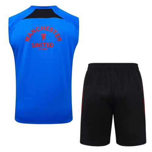 MUFC 25/26 Retro Sleeveless Jersey and Shorts Set D25170