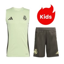 Kids Real Madrid 25/26 Training Sleeveless Kit