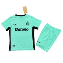 Kids Sporting CP 25/26 Third Jersey and Short Kit