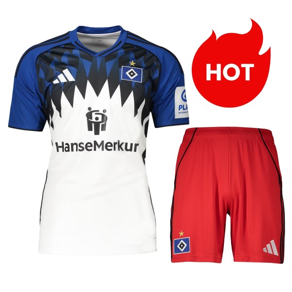 Kids Hamburger SV 25/26 Home Jersey and Short Kit