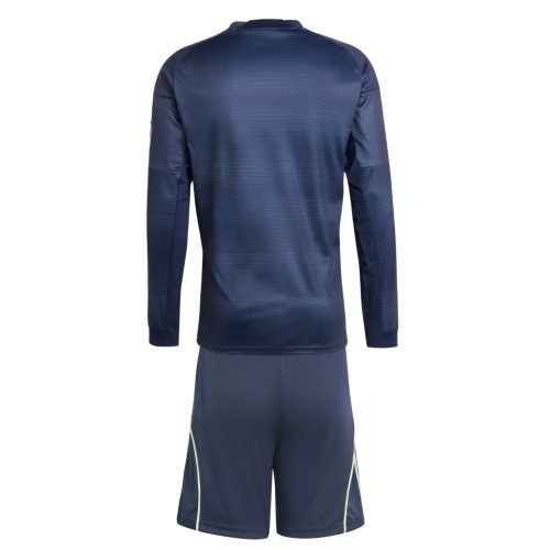 Kids Real Madrid 25/26 Away Long Sleeve Kit