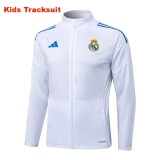 Kids Real Madrid 25/26 Training Jacket and Pants Set E25143