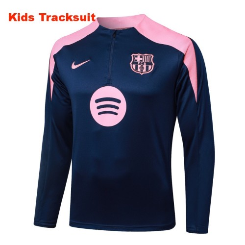 Kids Barcelona 25/26 Half-Zip Training Sweatshirt and Pants Set E25142