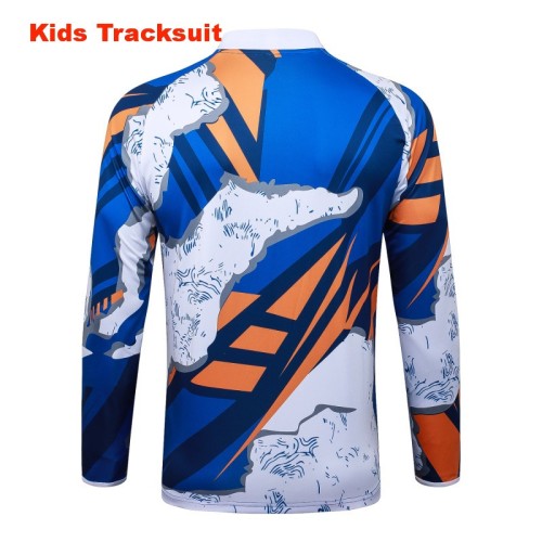 Kids Real Madrid 25/26 Half-Zip Training Sweatshirt and Pants Set E25129 - PM