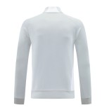 Real Madrid 25/26 Full-Zip Team Track Jacket - Light Gray