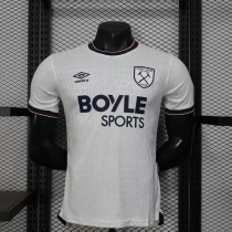 Player Version West Ham United 25/26 Away Authentic Jersey