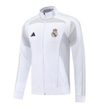 Real Madrid 25/26 Full-Zip Team Track Jacket White - 07