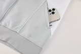 Real Madrid 25/26 Full-Zip Team Track Jacket - Light Gray