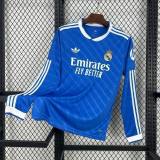 Thai Version Real Madrid 25/26 Third Long Sleeve Jersey