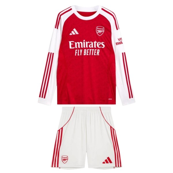 Kids ARS 25/26 Home Long Sleeve Jersey and Short Kit