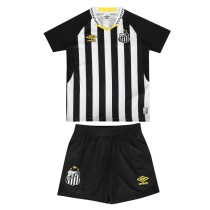 Kids Santos 25/26 Away Jersey and Short Kit