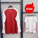 Kids ARS 25/26 Home Long Sleeve Jersey and Short Kit