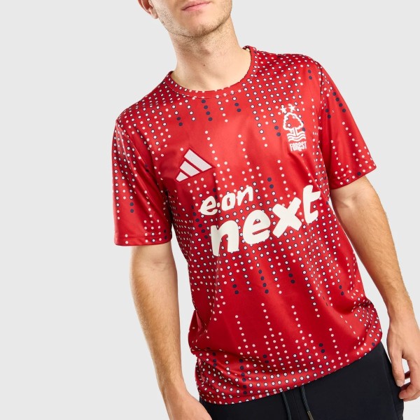 Thai Version Nottingham Forest 25/26 Europe Pre-Match Jersey