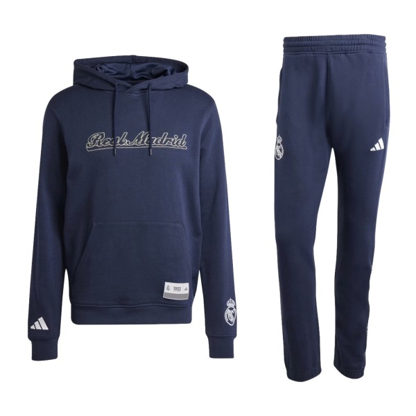Real Madrid 25/26 US Pack Hoodie and Pants Set