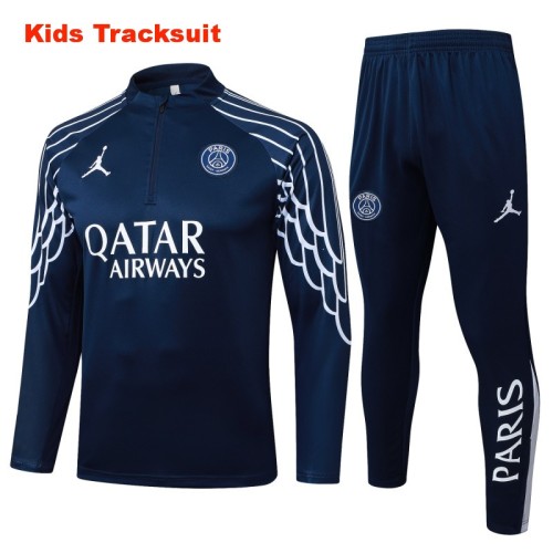 Kids PSG 25/26 Half-Zip Training Sweatshirt and Pants Set E25154 - PM
