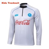 Kids Napoli 25/26 Half-Zip Training Sweatshirt and Pants Set E25160 - PM