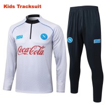 Kids Napoli 25/26 Half-Zip Training Sweatshirt and Pants Set E25160 - PM