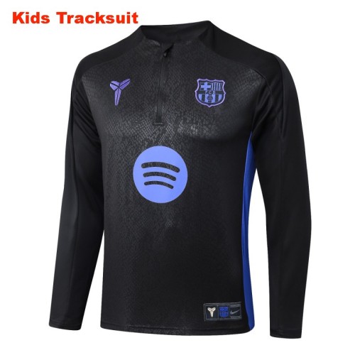 Kids Barcelona 25/26 Half-Zip Training Sweatshirt and Pants Set E25165