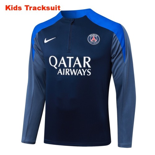 Kids PSG 25/26 Half-Zip Training Sweatshirt and Pants Set E25147