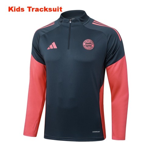 Kids Bayern Munich 25/26 Half-Zip Training Sweatshirt and Pants Set E25155