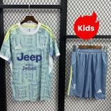 Kids Juventus 25/26 Away Jersey and Short Kit