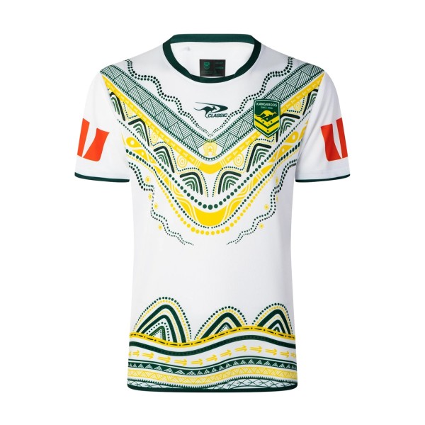 Australian Kangaroos Mens 2025/2026 Mens Indigenous Rugby Jersey