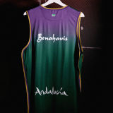 Thai Version Malaga 25/26 Home Basketball Jersey