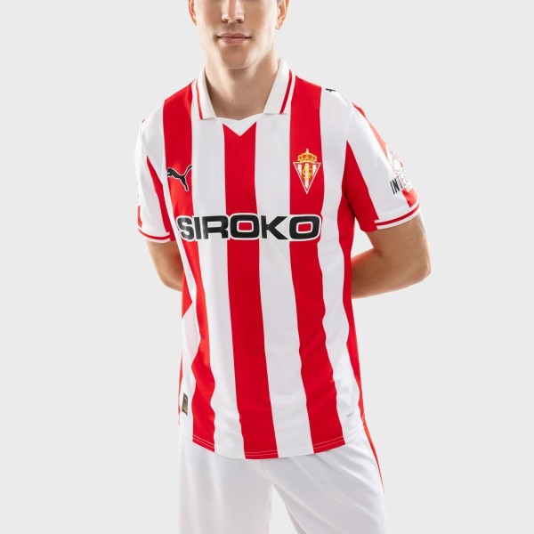 Thai Version Sporting Gijón 25/26 Home Jersey
