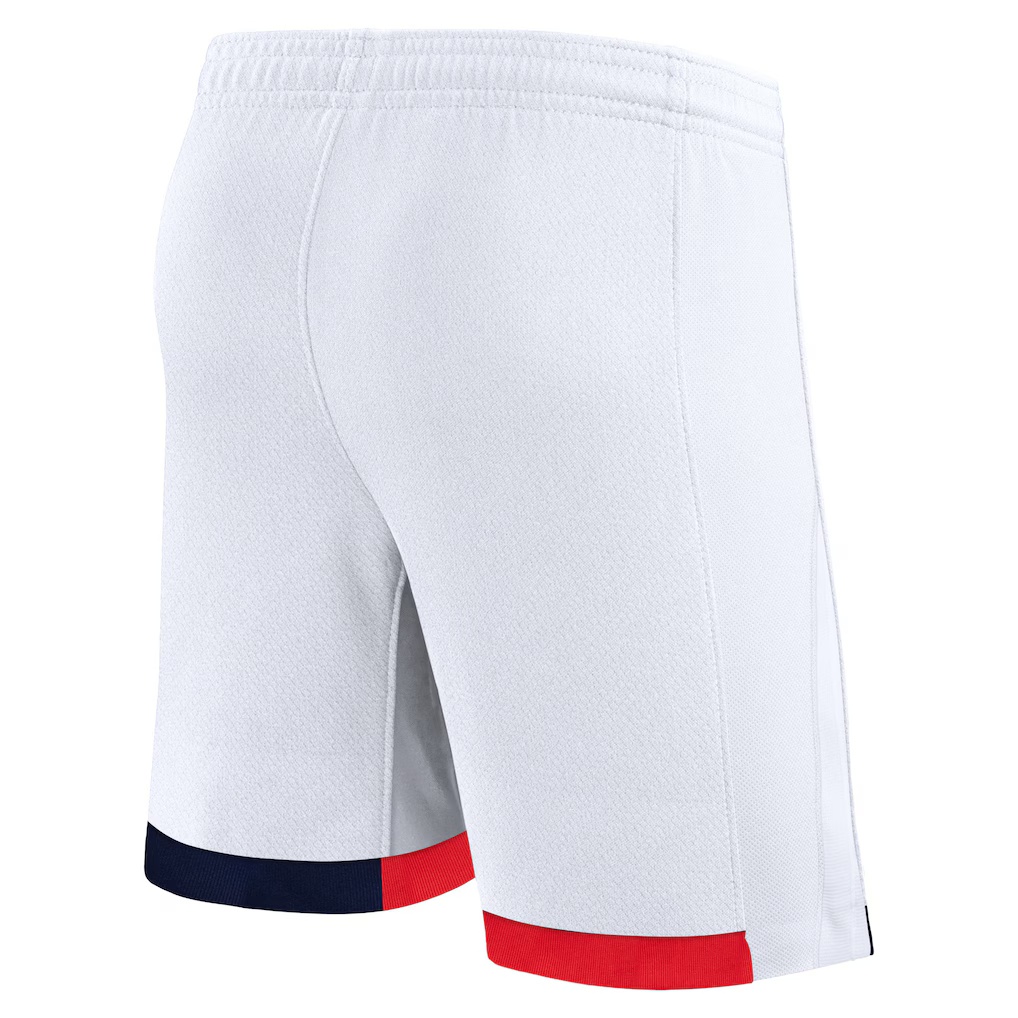 white psg shorts