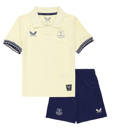 Kids Everton 25/26 Away Jersey and Short Kit