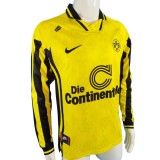 Borussia Dortmund 1996/1997 Home Long Sleeve Retro Kit