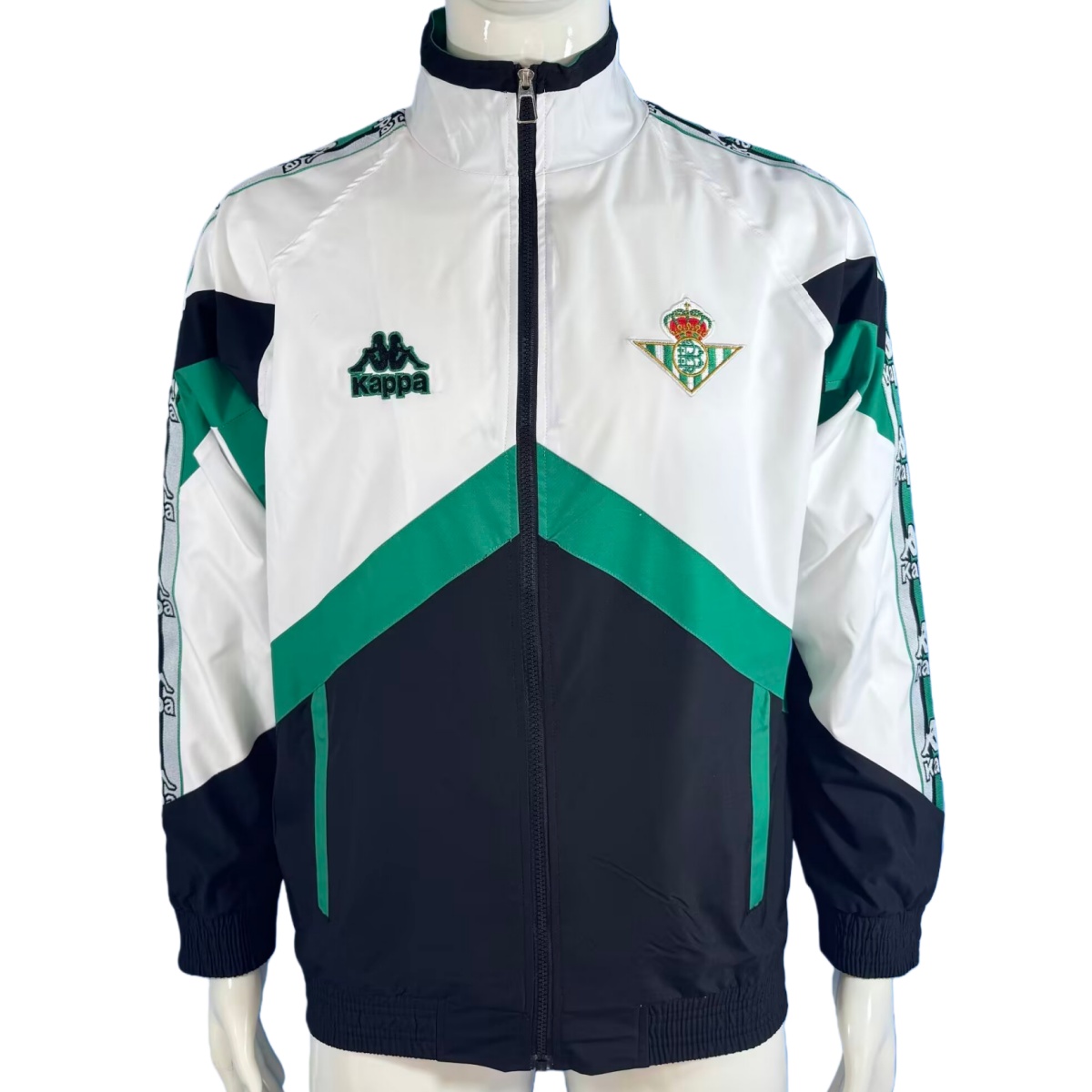 US$ 45.00 - Real Betis 1996/1997 Team Track Retro Jacket - m
