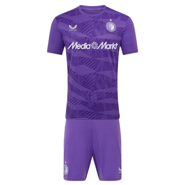 Kids Feyenoord 25/26 Goalkeeper Jersey and Short Kit